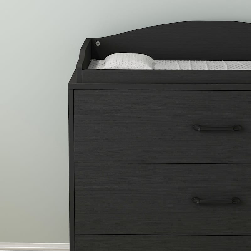 3-Drawer Dresser With Changing Top