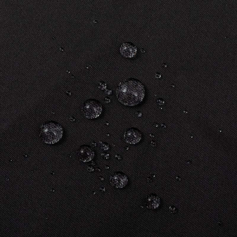 Waterproof Fabric Shower Curtain, Hotel Quality, 72x72, Black