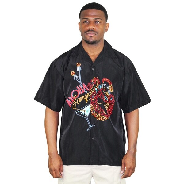 graphic collared shirts