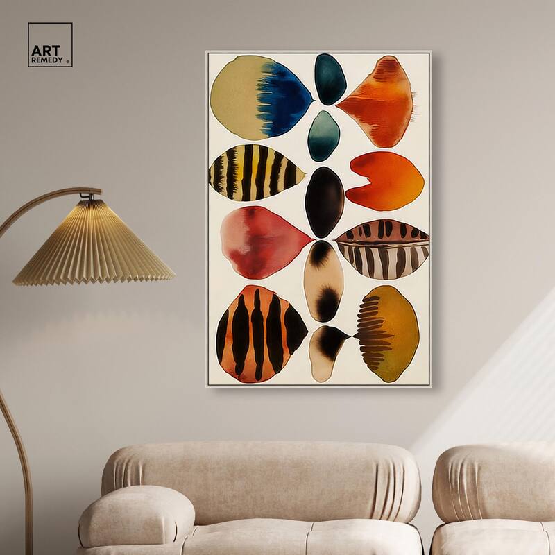 Assembled Pieces II Canvas by Art Remedy