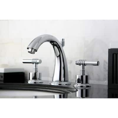 Kingston Brass Milano 8 in. Widespread Bathroom Faucet