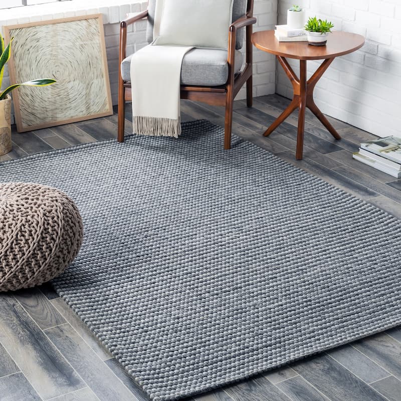 Artistic Weavers Okkily Modern Solid Area Rug - 5' x 7'6" - Medium Gray