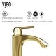preview thumbnail 26 of 42, VIGO Linus Single-Handle Single Hole Bathroom Vessel Sink Faucet