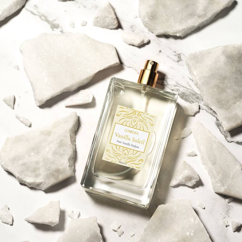 Lovery Vanilla Soleil Eau de Parfum, Made in France, 100ml - 3.4 oz