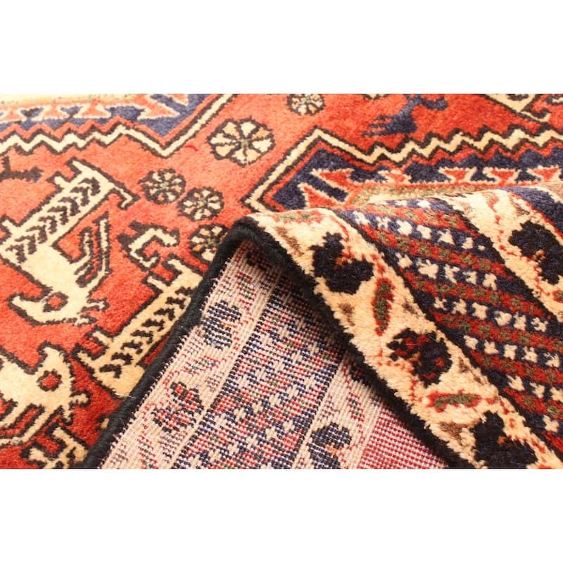 ECARPETGALLERY Hand-knotted Kayseri Copper Wool Rug - 4'0 x 5'4