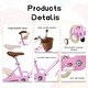 preview thumbnail 3 of 9, Kids Bike 14 Inch Wheels Girls Bike 1-Speed Child Bicycles