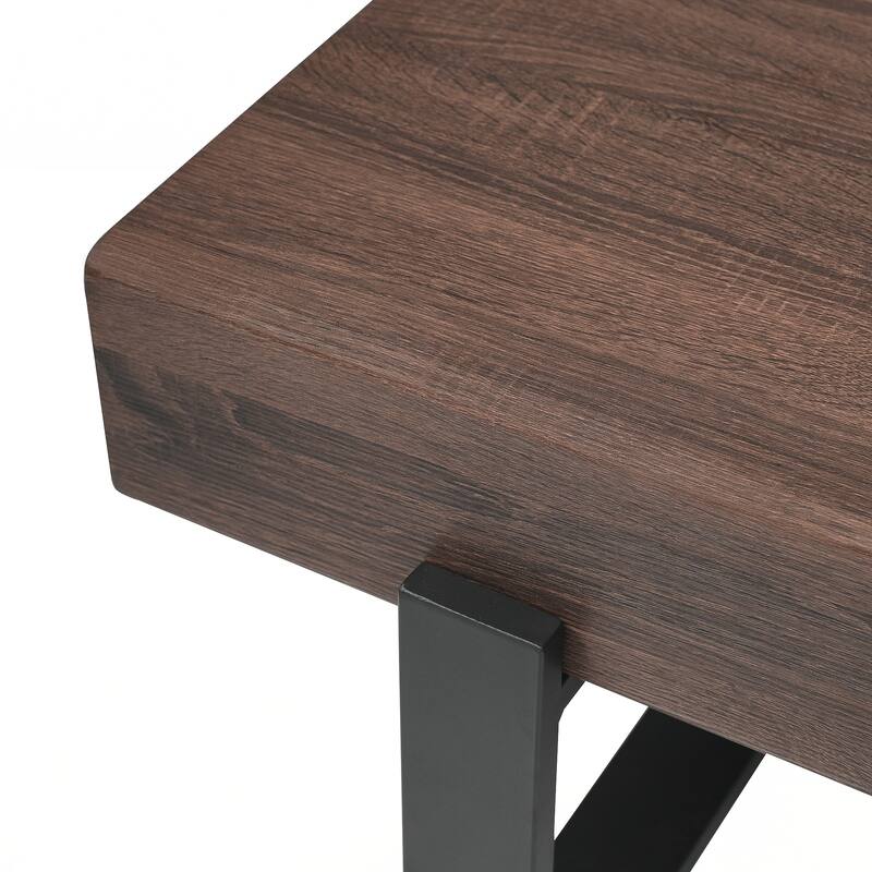 Wood Bench for Bedroom End of Bed, Farmhouse Indoor Kitchen Table Benches