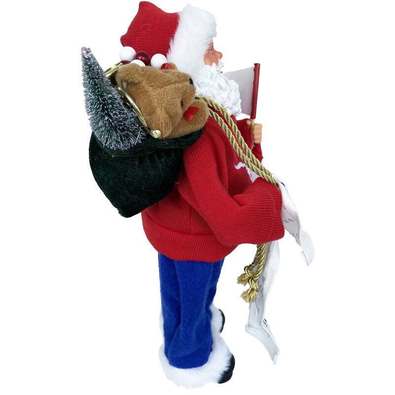 NCAA 12" Southern Methodist University Proud Santa
