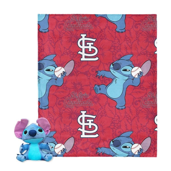 slide 2 of 49, MLB Strike Stitch Hugger Pillow & Silk Touch Throw Blanket Set 40x50 inches - St. Louis Cardinals