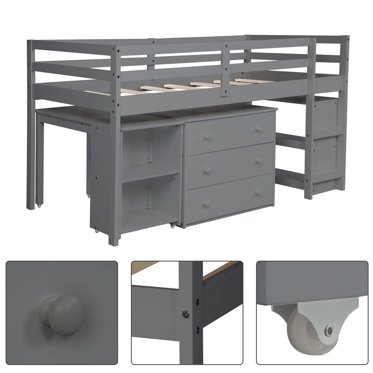 Low study loft deals bed