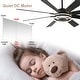 preview thumbnail 14 of 35, Bella Depot 72" Modern Large Ceiling Fan 6-speed Reversible with Dimmable Light and Remote for Family Room