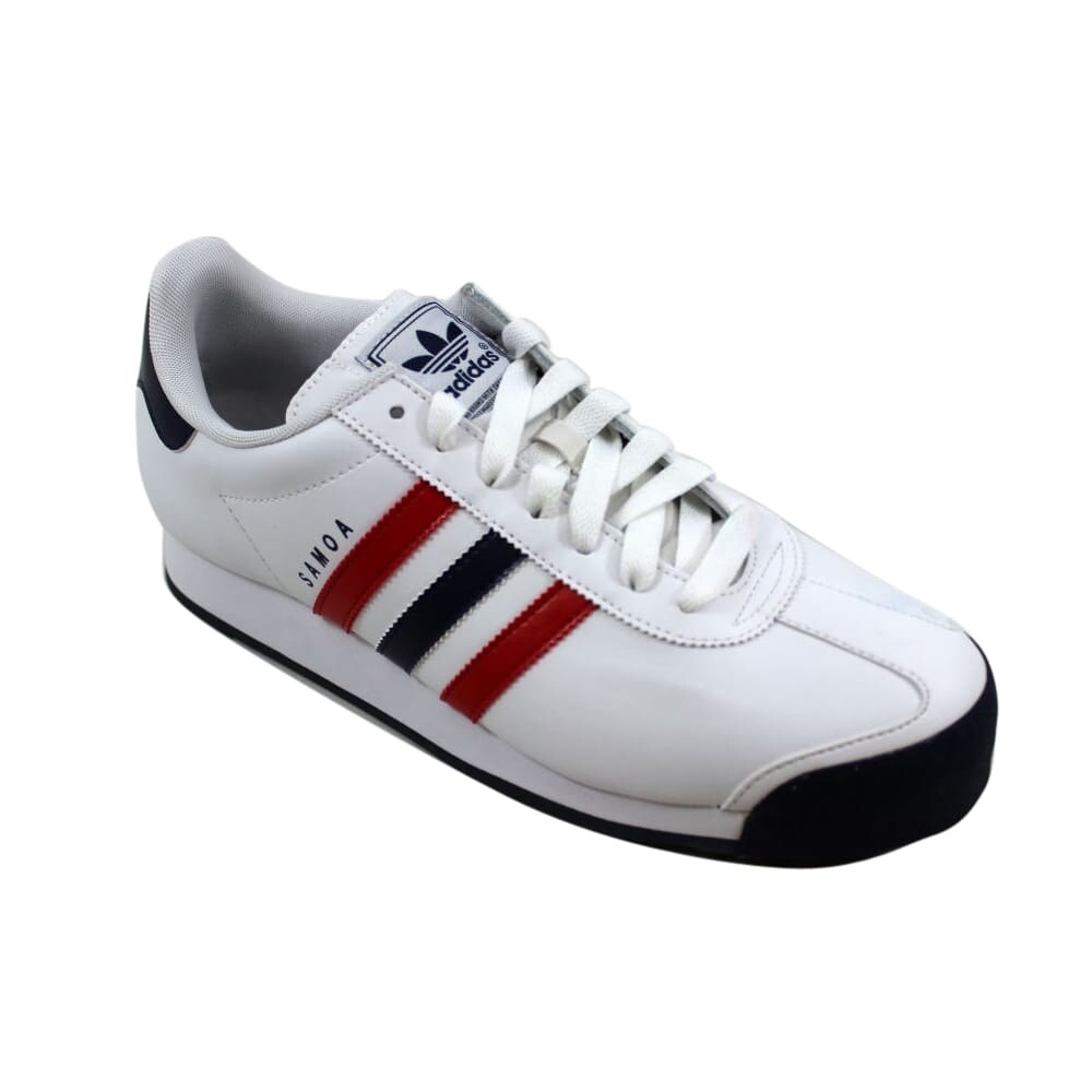adidas samoa navy blue and white