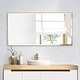 preview thumbnail 4 of 66, Rectangle Metal Framed Beveled Edge Bathroom Vanity Mirror
