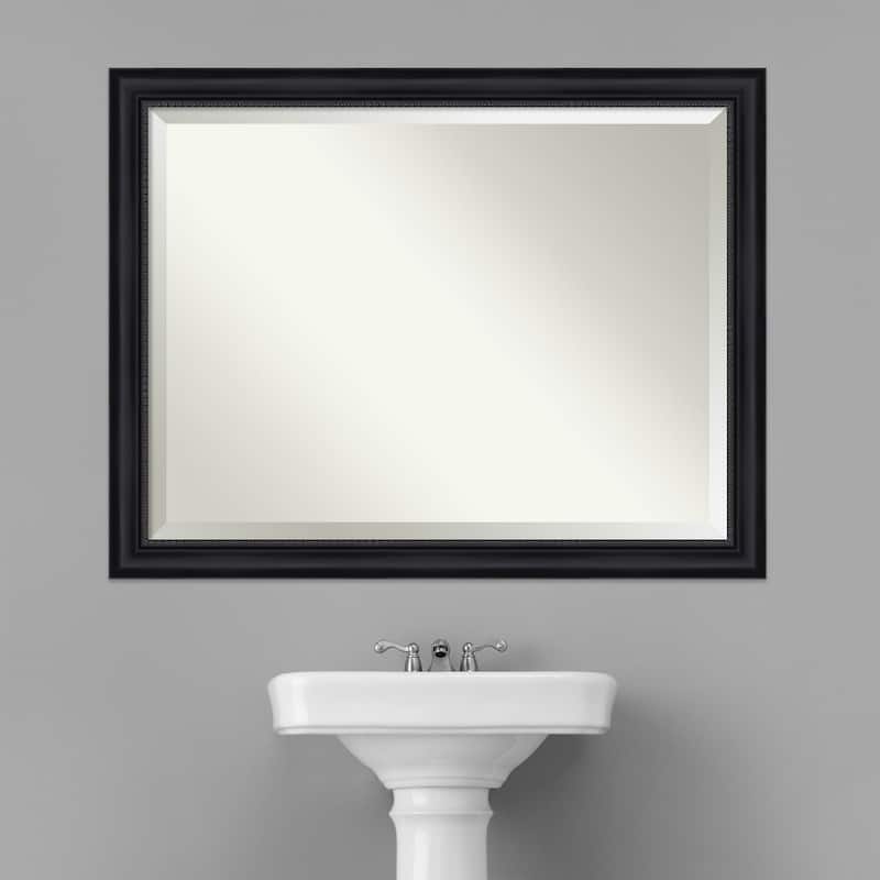Beveled Bathroom Wall Mirror - Astor Frame
