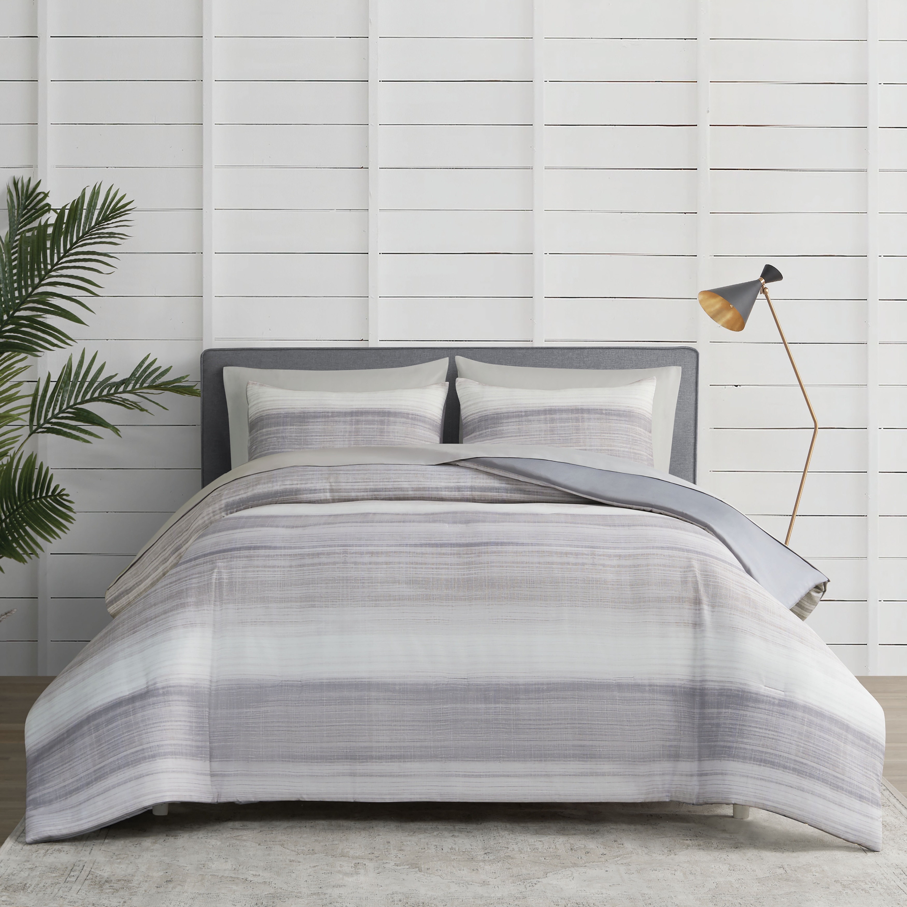 Alix Striped Reversible Bed in a Bag