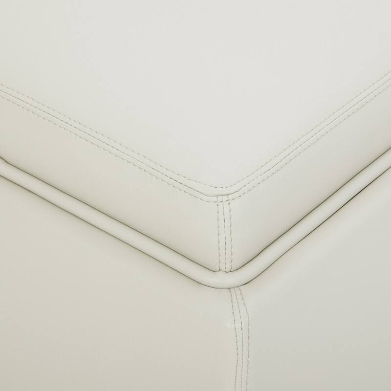 Spruce & Spring Ethan Storage Stool Ottoman