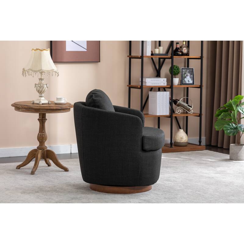 Fabric Swivel Accent Chair