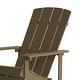 preview thumbnail 69 of 126, All-weather Poly Resin Wood Outdoor Adirondack Chair (Set of 4)
