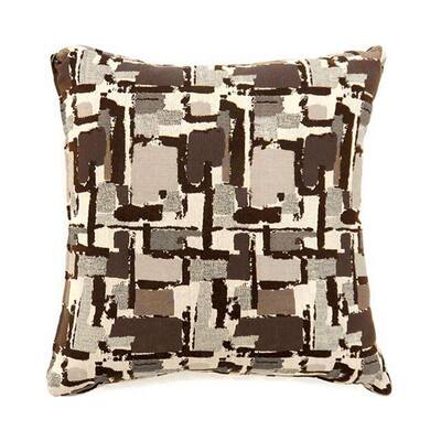 Concrit Contemporary Style Pillow, Small Set of 2, Multicolor