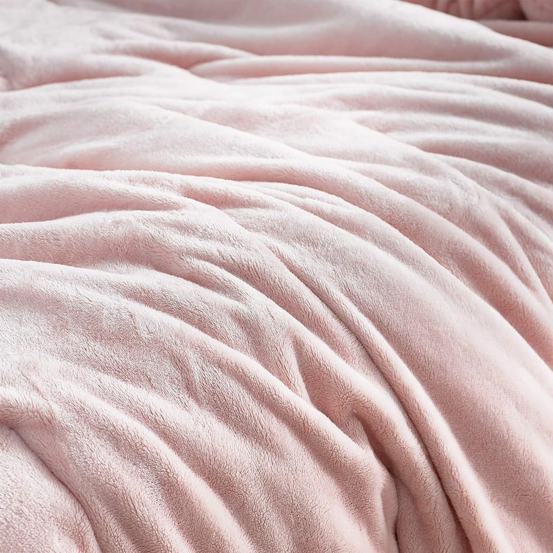 Coma Inducer Oversized Comforter Set - Me Sooo Comfy - Rose Quartz