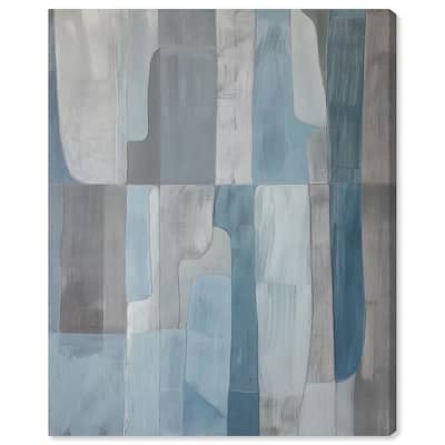 Tessellated Tones II Canvas by Art Remedy, Gallery Wrapped
