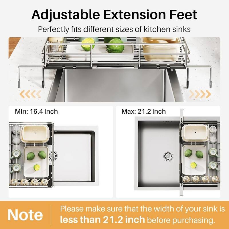 Dish Drying Rack - Extendable Dish Rack