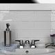 preview thumbnail 8 of 10, Merola Tile Chester Bianco 3" x 12" Ceramic Wall Subway Tile