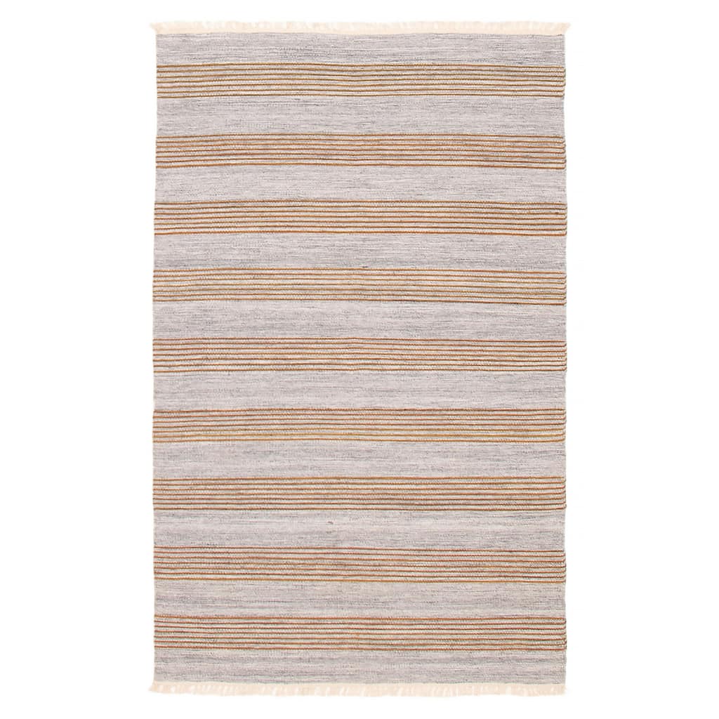 Boho Grey Kilim 4'11" x 8'2" - 4'11 x 8'2