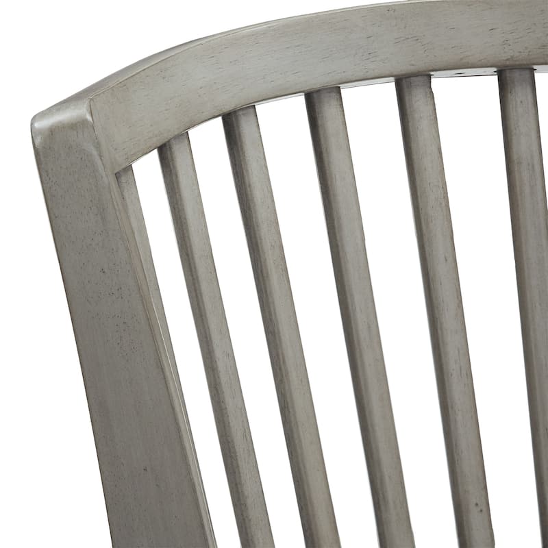 Menas Slat Black Swivel Chair by iNSPIRE Q Classic
