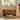 HULALA HOME Claude Modern 1-drawer Fluted Curved End Table with Charging Station and USB ports