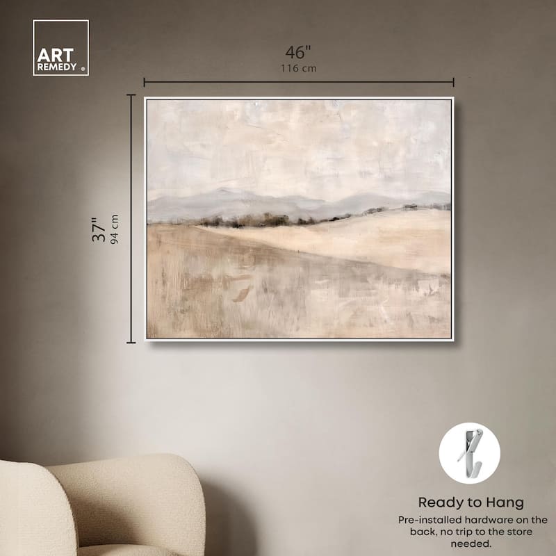 Distant Hills II Canvas by Art Remedy