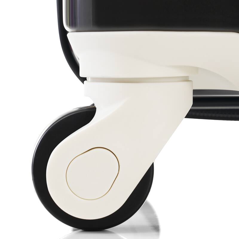 Luggage Set of 3, ABS+PC Hard Shell Carry-on Suitcases with Cup Holder and USB Port & Spinner Wheels, for Men Women Travel