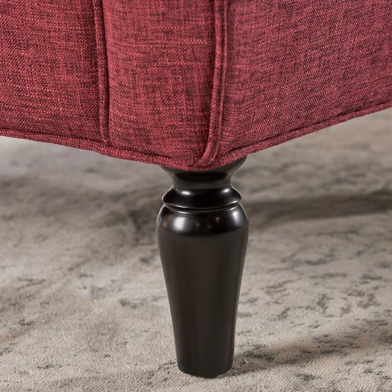 Swainson Traditional Tweed Armchair by Christopher Knight Home