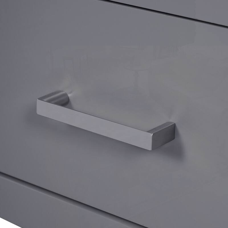 bathroom vanity with integrated undermount basin and a storage cabinet featuring 2 doors and 1 drawer