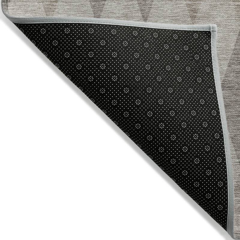 Hamo Stylish Geometric Weather Resistant Versatile Elegance Outdoor Rug