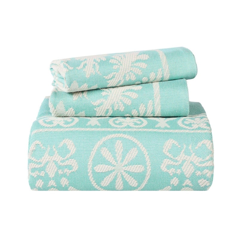 Superior Cotton Blend Oversized Classic Medallion Bedspread Set