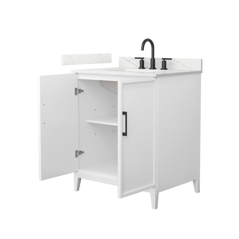 Wyndham Collection WCH717130S-QTZ-US3MXX Elan 30" Free Standing Single