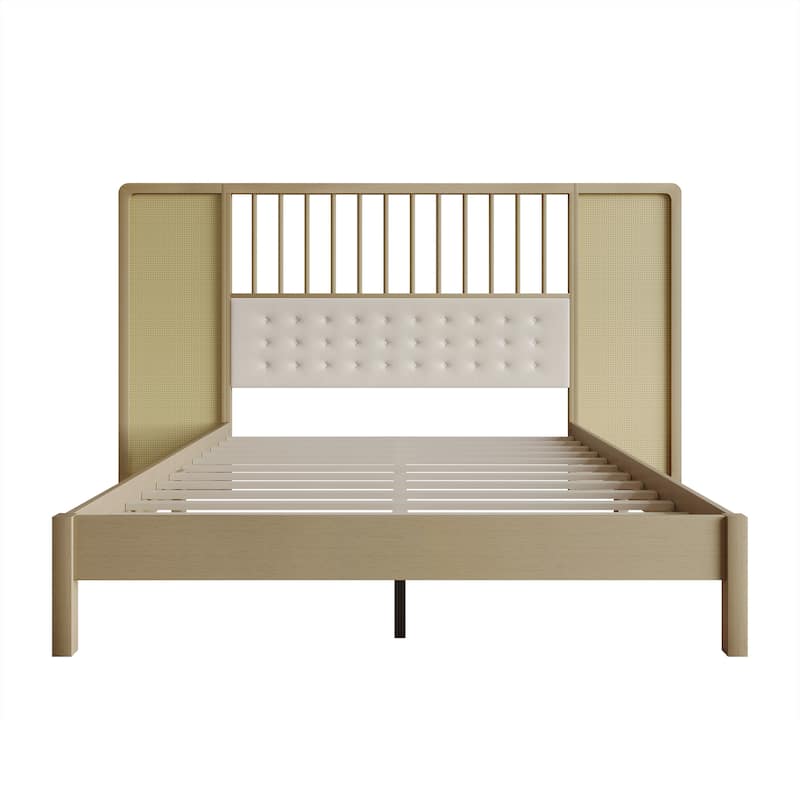 CraftPorch Sophisticated Wall Bed with 2 Nightstand
