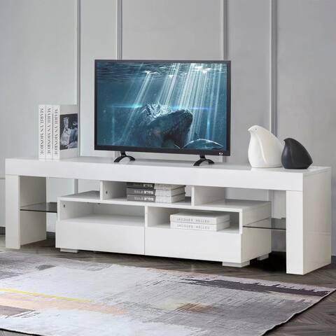 65 Inch Glossy LED TV Stand