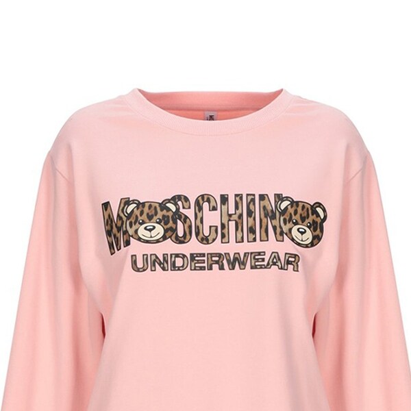 moschino pink sweater dress
