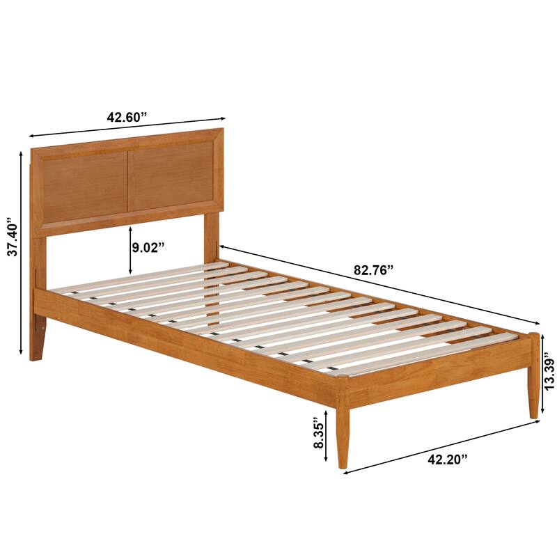 Ellarie Platform Bed with Adjustable Headboard