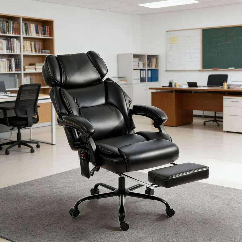 Soft Computer Chair, Massage Chair, High Back Chair, Office Chair