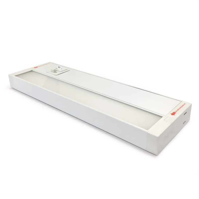 Nora Lighting LEDUR 8" Long LED Under Cabinet Light Bar - White