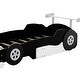 preview thumbnail 12 of 12, Twin Size Race Car-Themed Platform Bed with Wheels , Sturdy Construction and Safety Rails for Exciting Bedrooms
