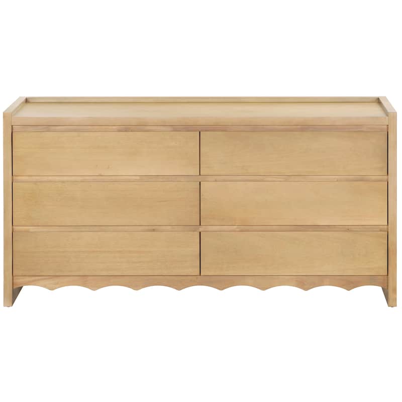 SAFAVIEH Couture Rhylee 6-Drawer Wood Dresser