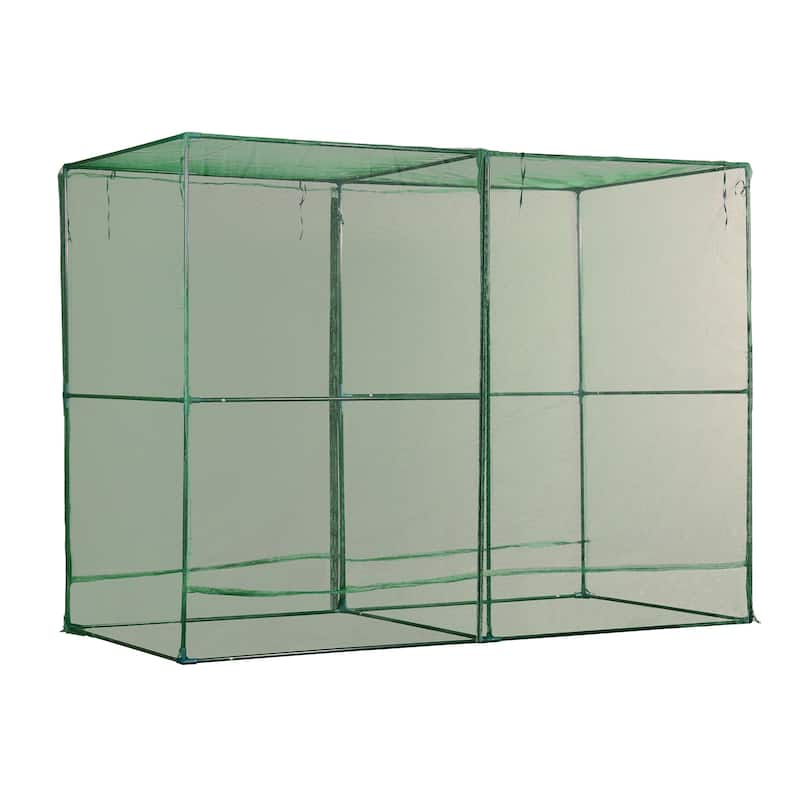 Aoodor 8'x4'x6' Crop Cage Plant Protection Netting Tent with Zipper