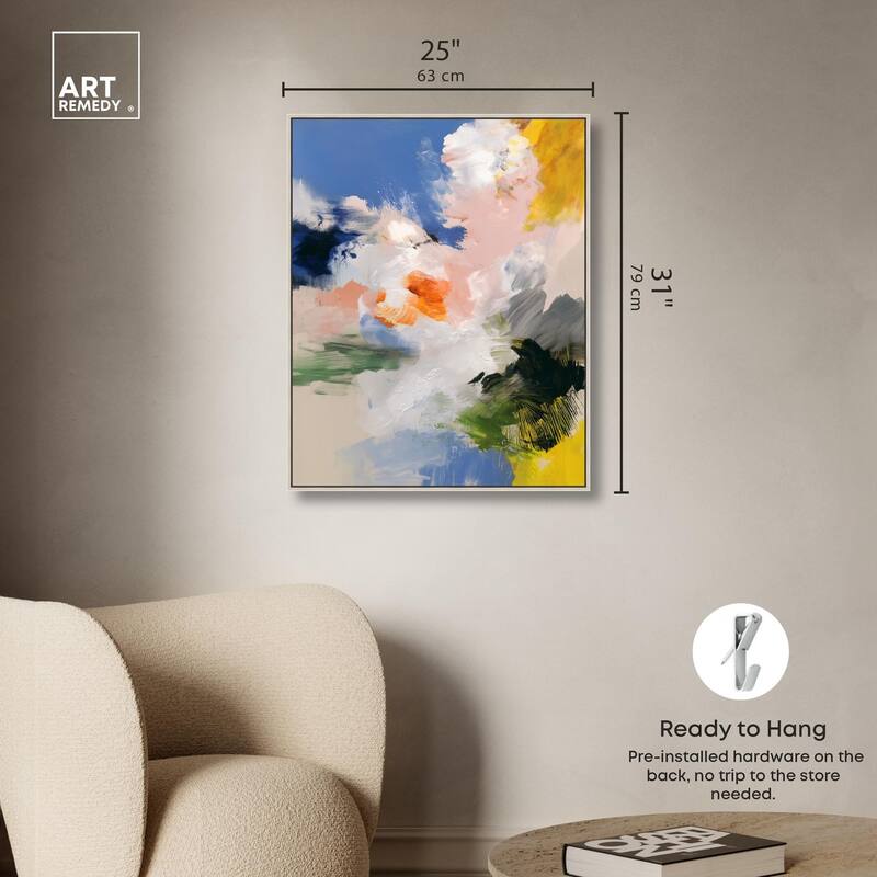 Clouds and Color I Canvas by Art Remedy