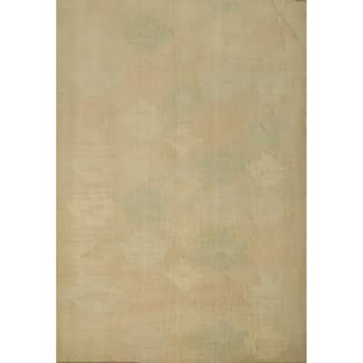 Hand Woven Oriental 100% Wool Carpet Southwestern Tribal Multi-Colored Kilim Area Rug - 9' 9'' X 8' 3''