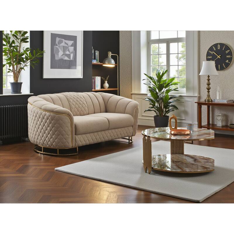 SILVA 4 Pieces Living Room Sets 1 Sofa 1 Loveseat 2 Chair