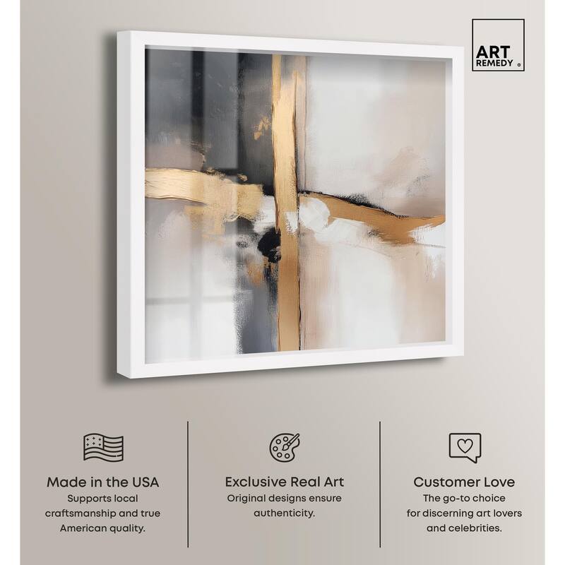 Golden Hour I Shadowbox by Art Remedy